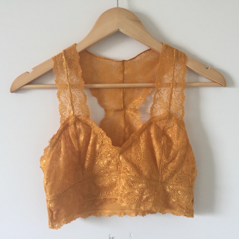 Mustard Bralette Top - Picture 3 of 6